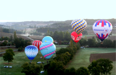 Baptème en Montgolfière